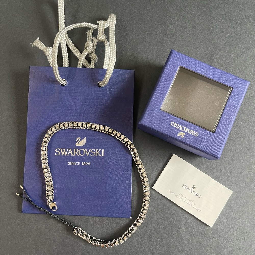 SWAROVSKI  New Necklace & Bracelet Adjustable